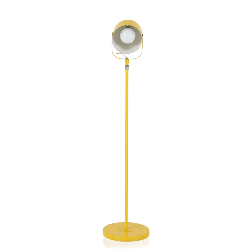 Adjustable Yellow Floor Lamp