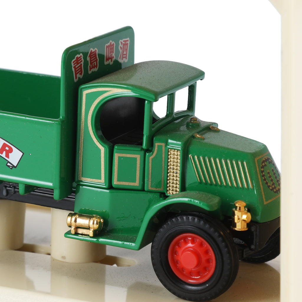 Green Tsingtao Beer Model Truck