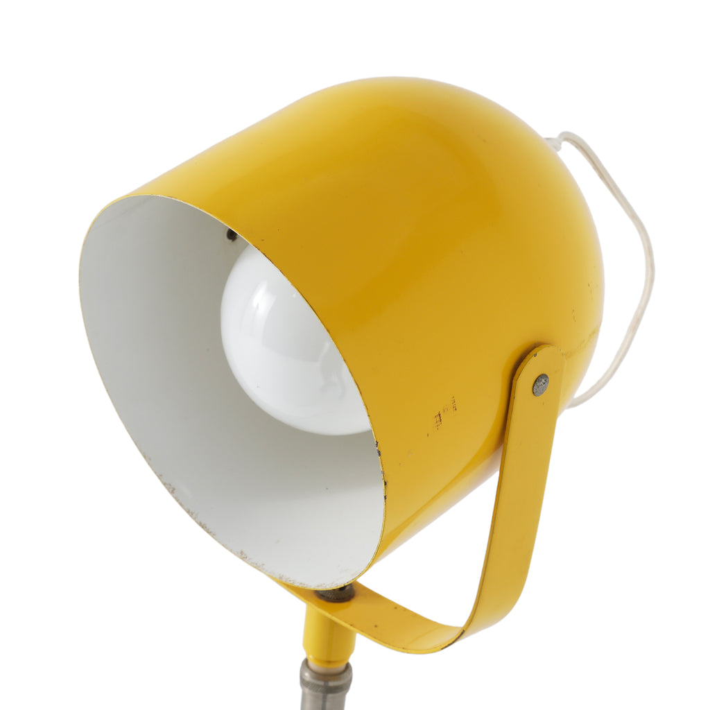 Adjustable Yellow Floor Lamp