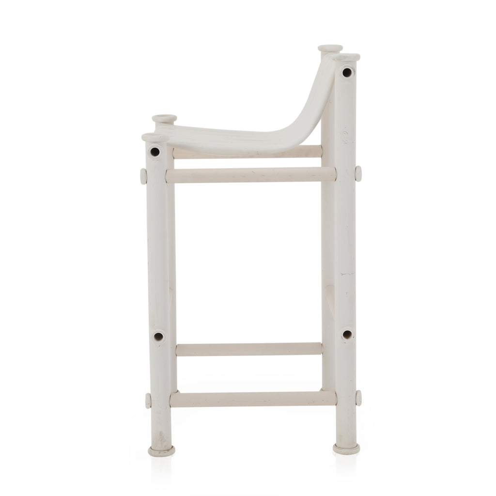White Outdoor Plastic Bar Stools