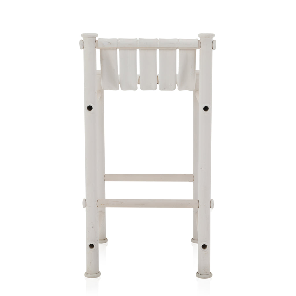 White Outdoor Plastic Bar Stools
