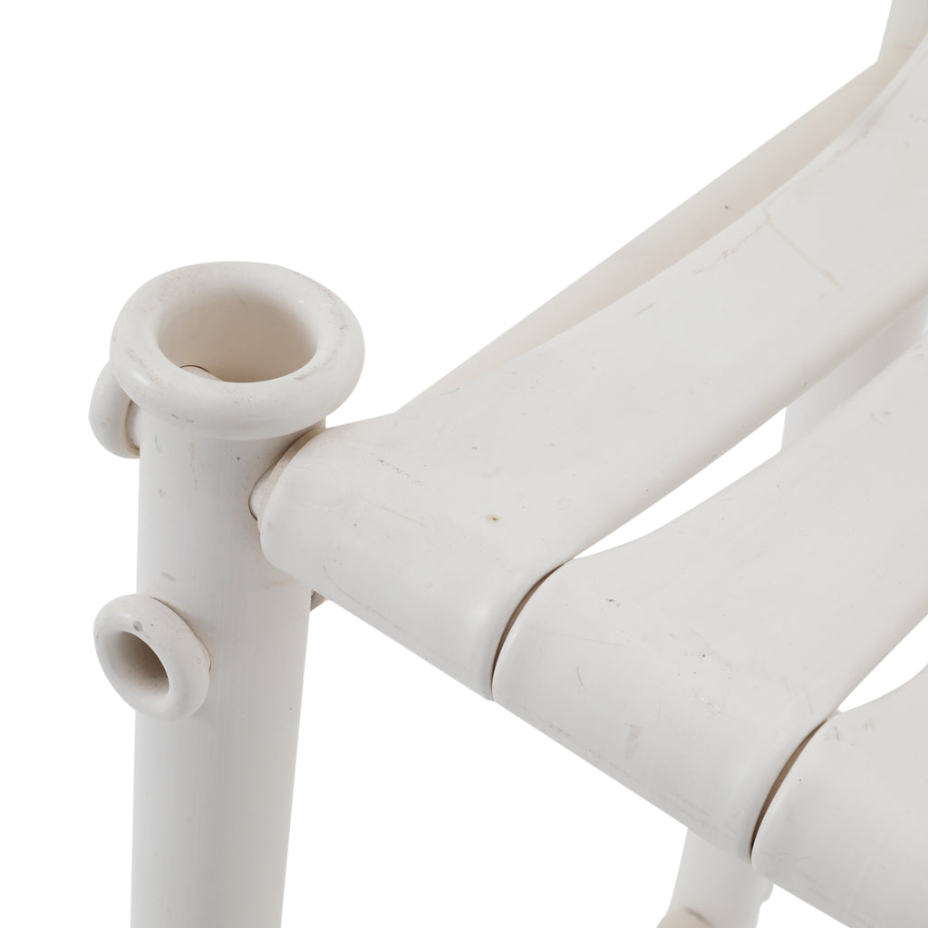 White Outdoor Plastic Bar Stools