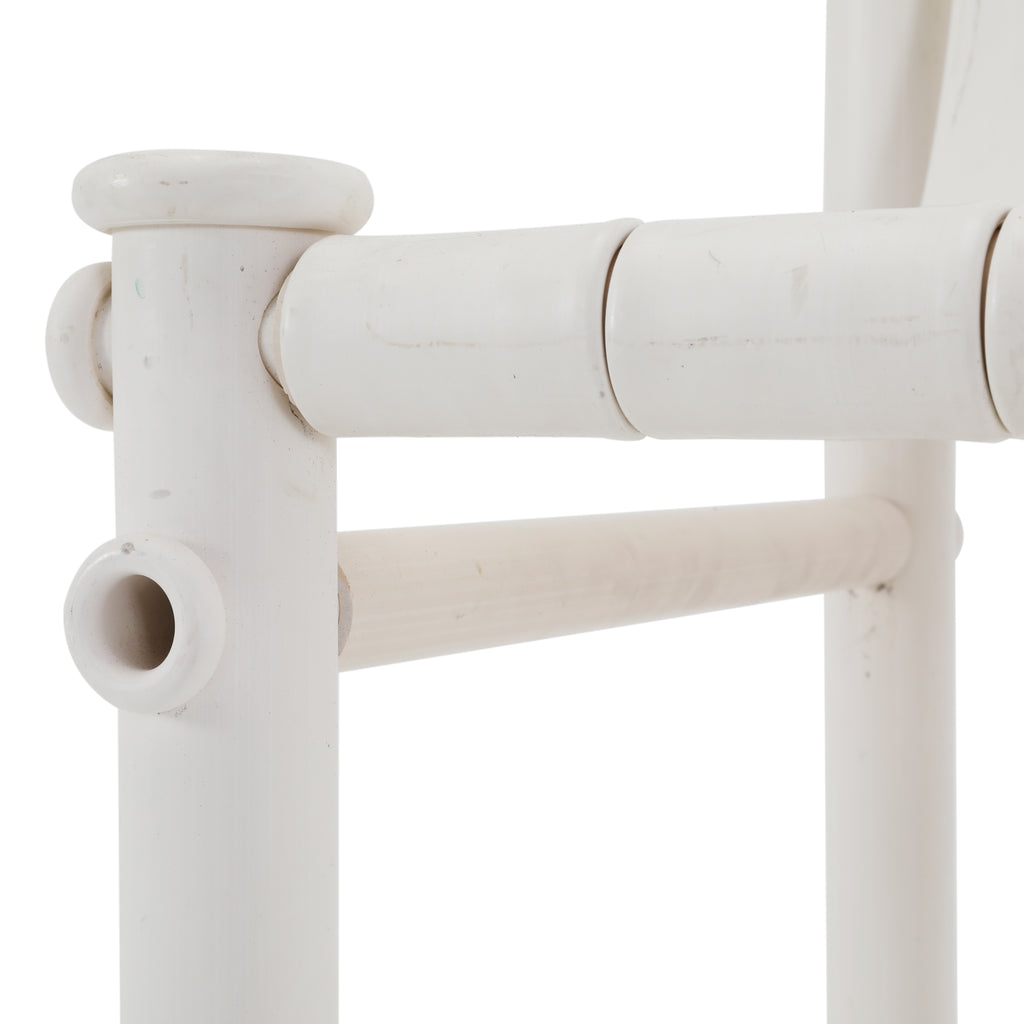 White Outdoor Plastic Bar Stools