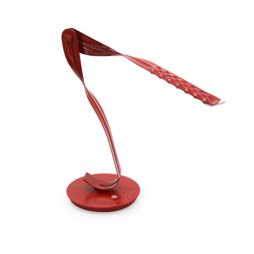 Red Herman Miller Leaf Desk Lamp