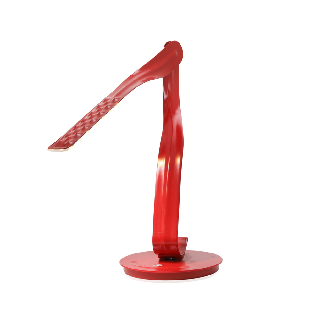 Red Herman Miller Leaf Desk Lamp