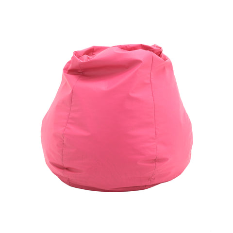 Hot Pink Vinyl Bean Bag