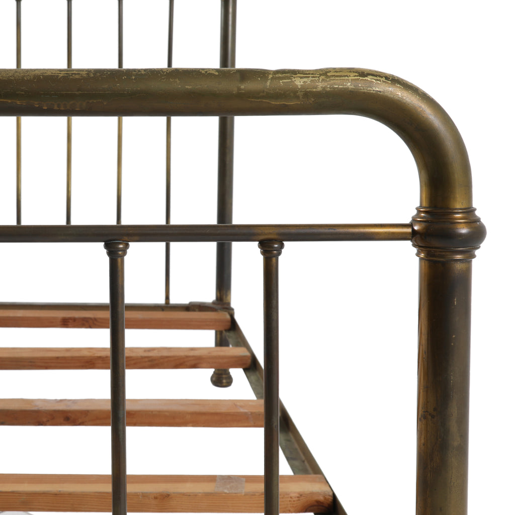Vintage Full Size Brass Bed Frame