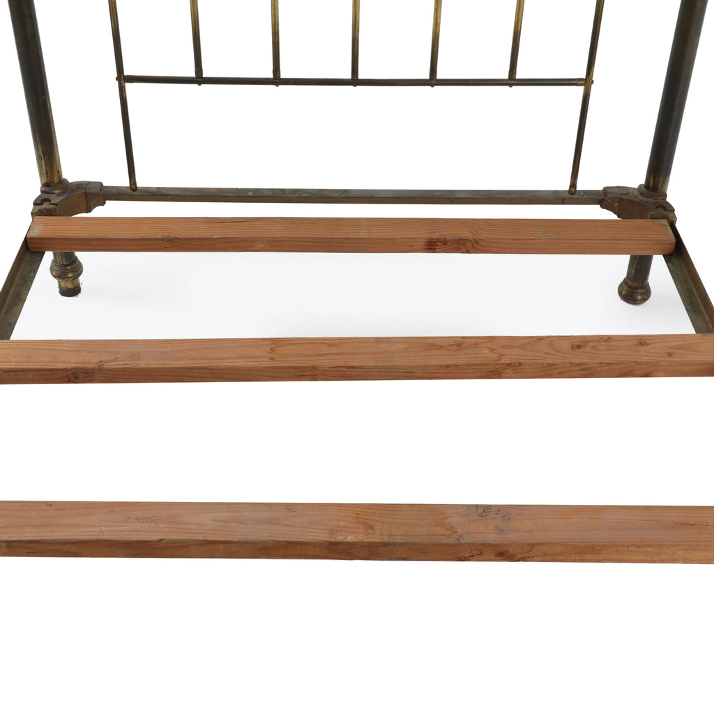 Vintage Full Size Brass Bed Frame