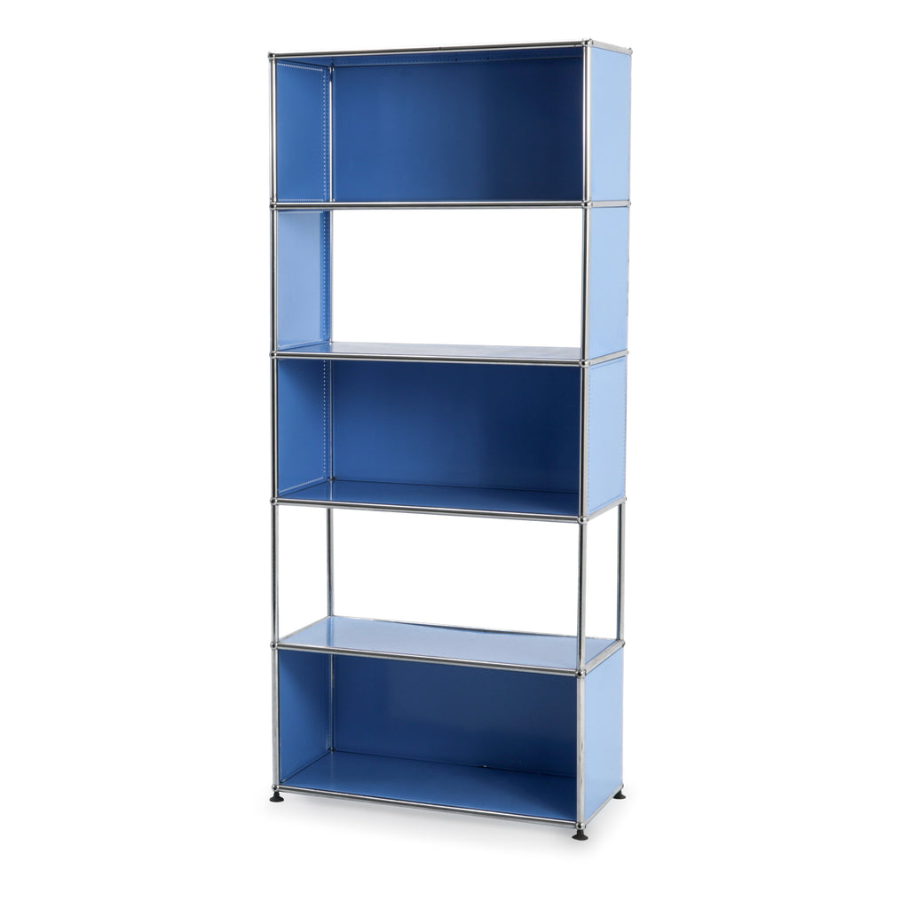 Blue USM Haller Shelving Unit