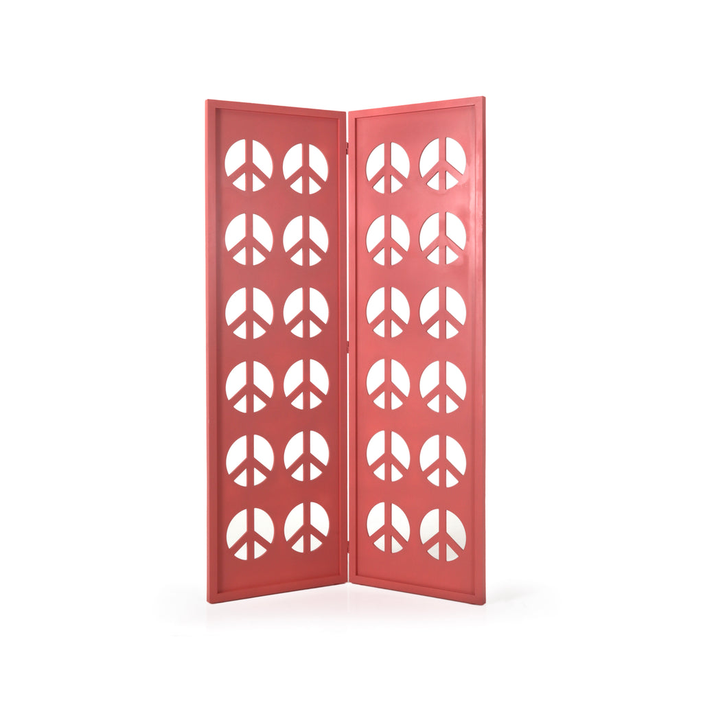 Peace Sign Screen Divider - Pink