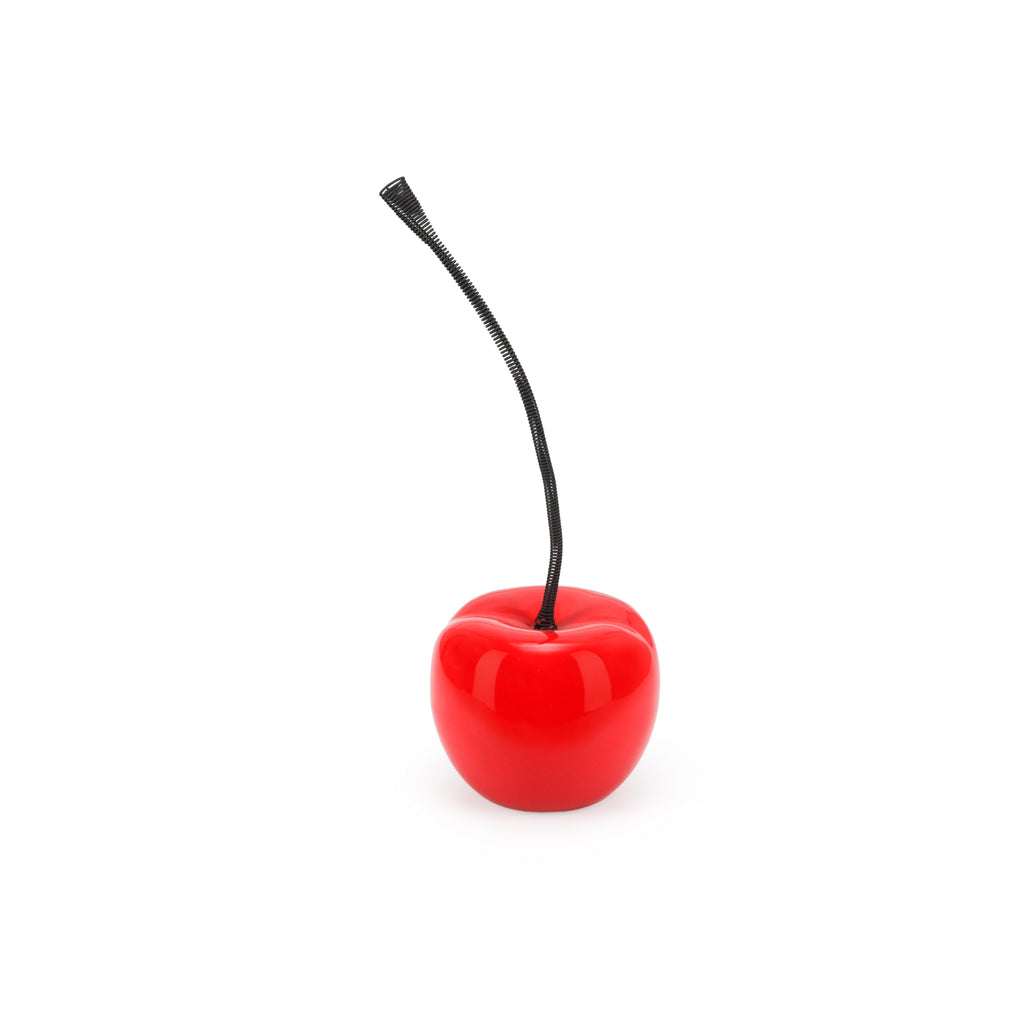Small Glossy Cherry Sculpture (A+D)