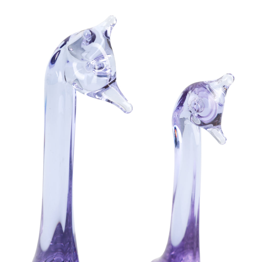 Purple Glass Giraffes (A+D)