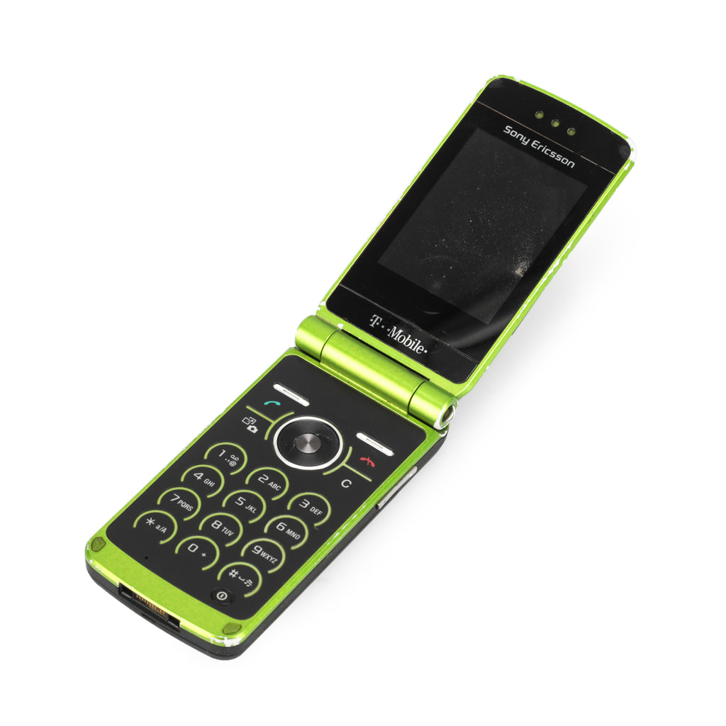 Black / Green Sony Ericsson Cell Phone
