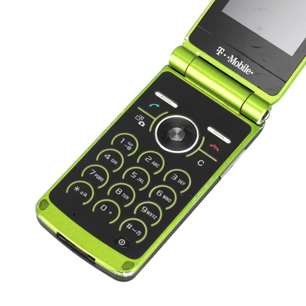Black / Green Sony Ericsson Cell Phone