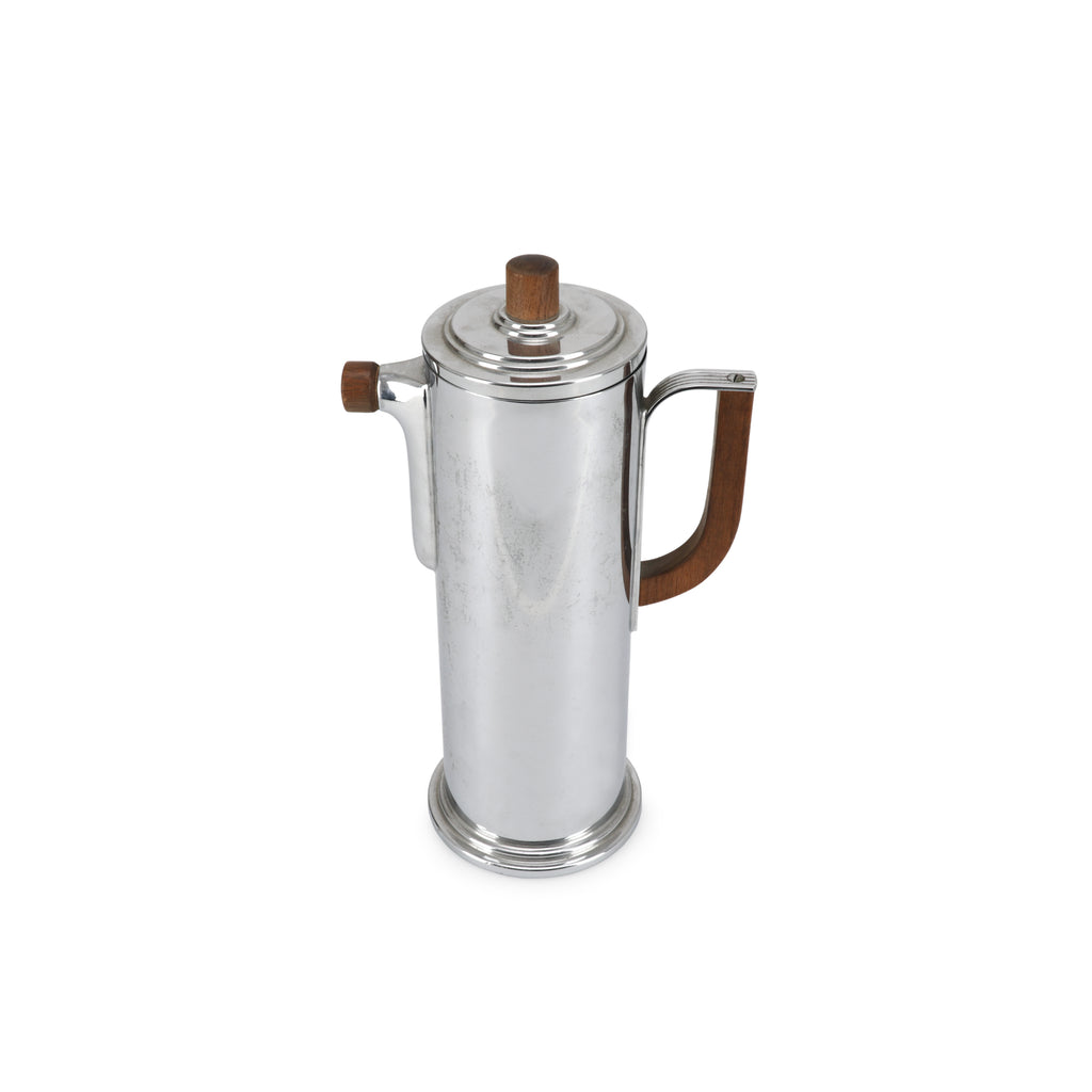 Chrome & Wood Handle Kettle (A+D)