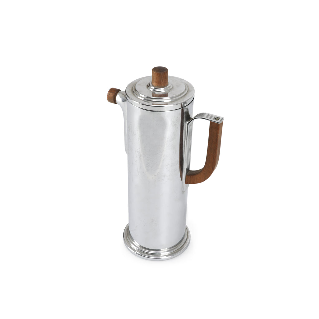 Chrome & Wood Handle Kettle (A+D)