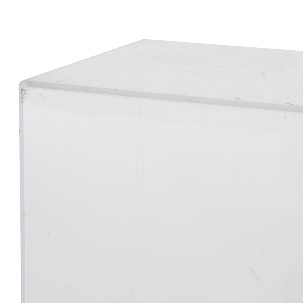 Lucite Rectangular Pedestal (2' x 18" x 18")