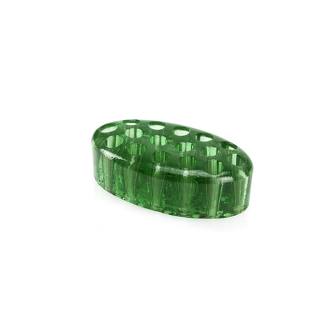 Green Glass Pen Holder (A+D)