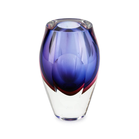 Purple / Pink Glass Vase #1 (A+D)
