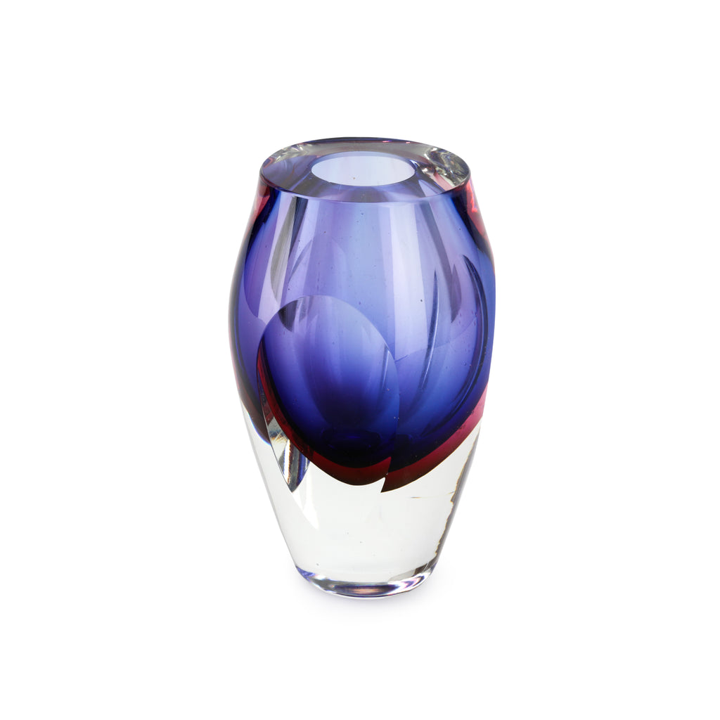 Purple / Pink Glass Vase #1 (A+D)