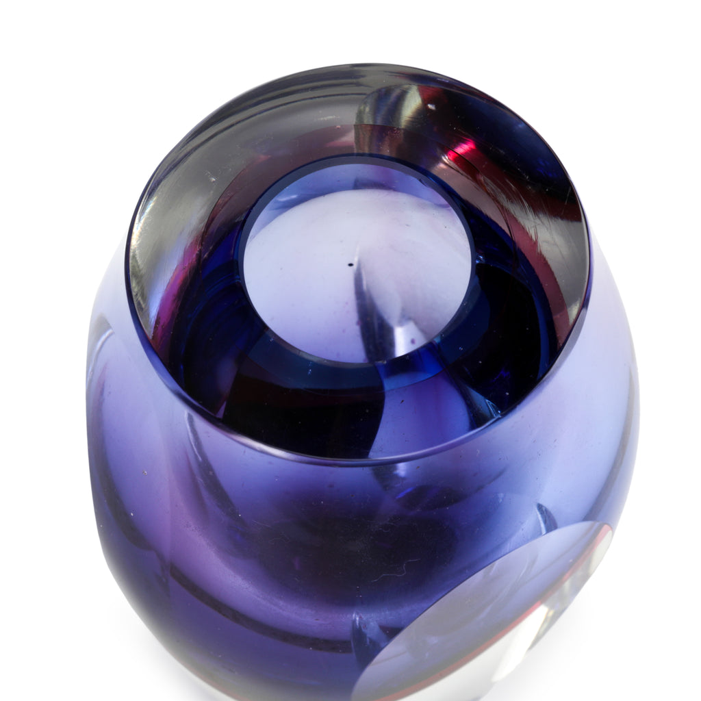 Purple / Pink Glass Vase #1 (A+D)