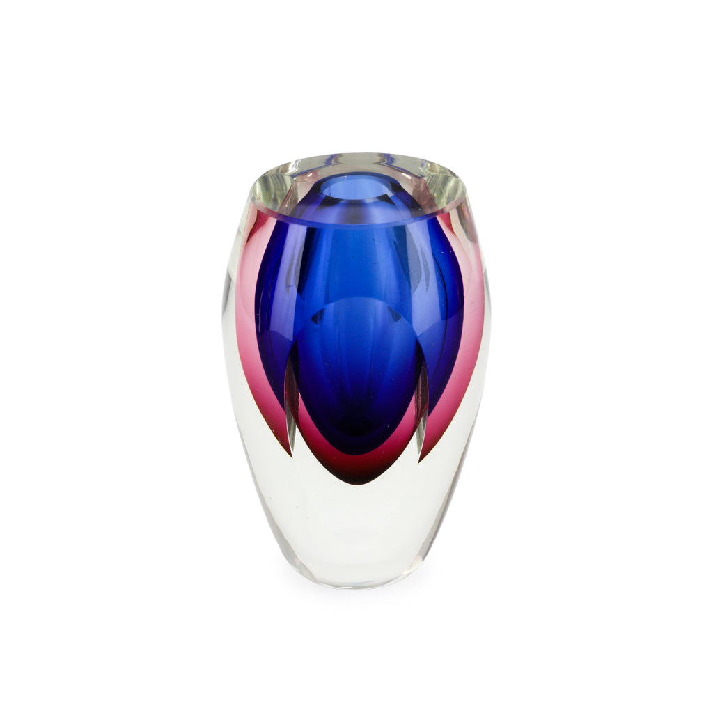 Purple / Pink Glass Vase #2 (A+D)