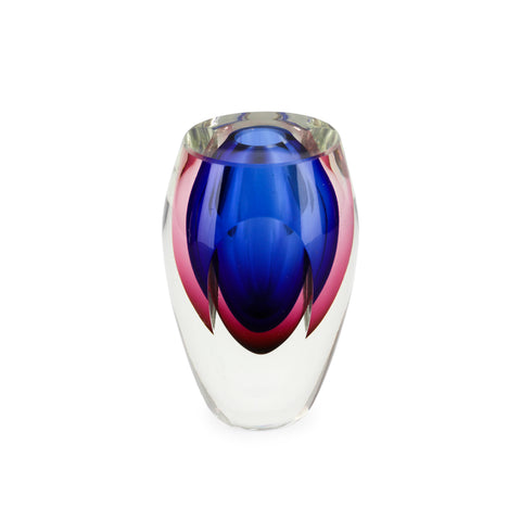 Purple / Pink Glass Vase #2 (A+D)