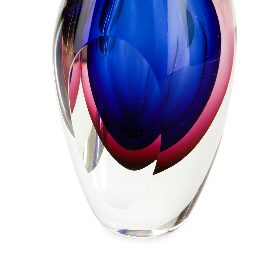 Purple / Pink Glass Vase #2 (A+D)