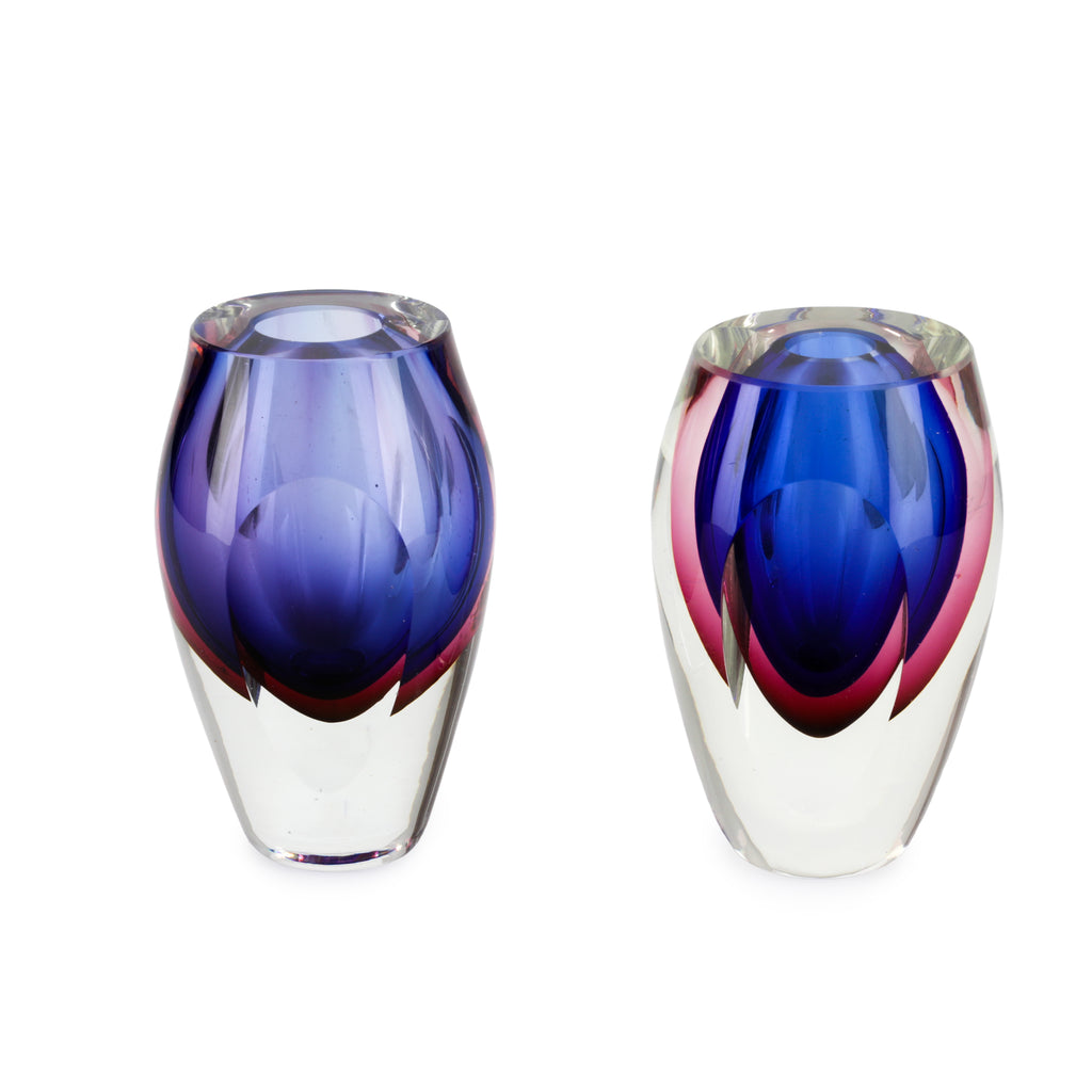Purple / Pink Glass Vase #2 (A+D)