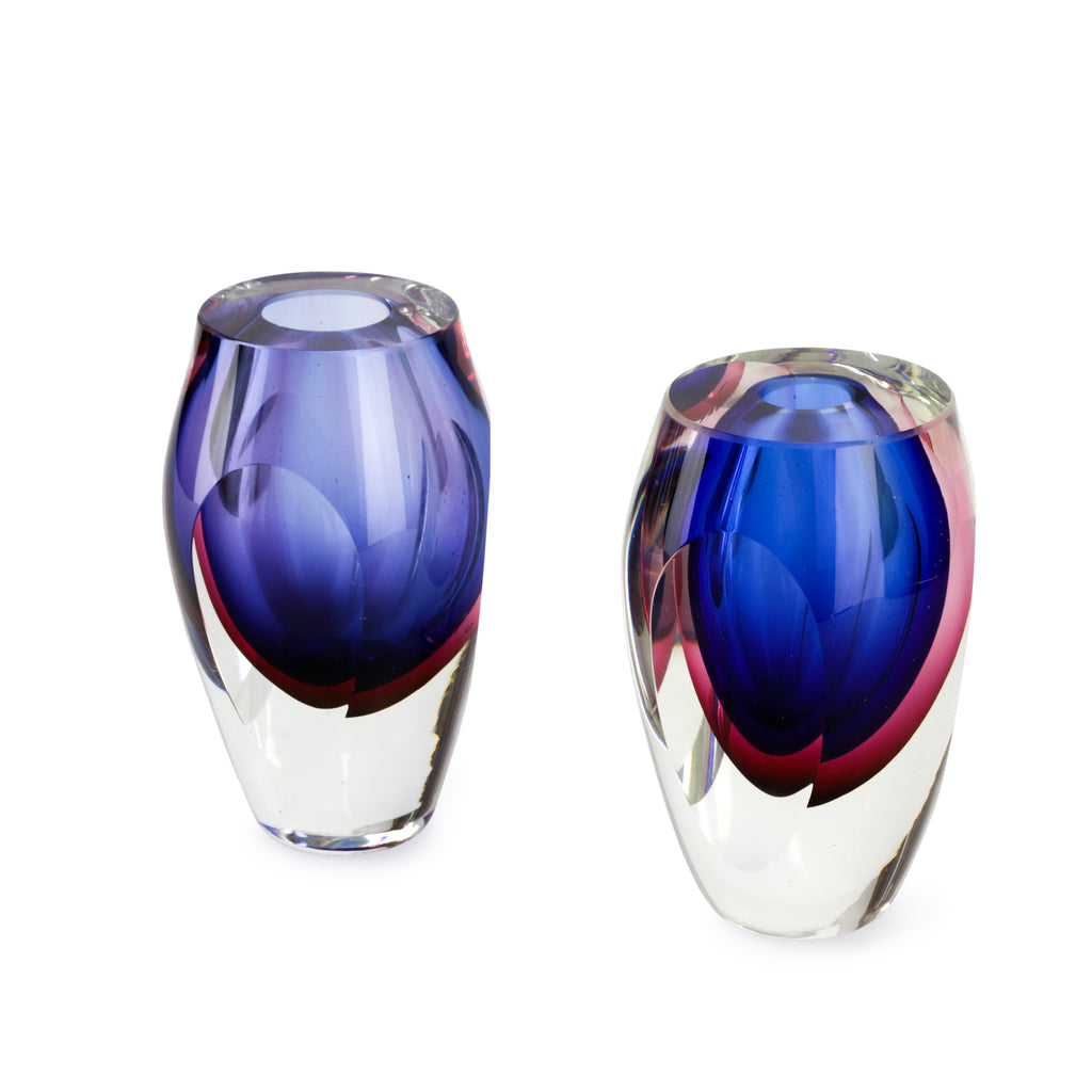 Purple / Pink Glass Vase #1 (A+D)