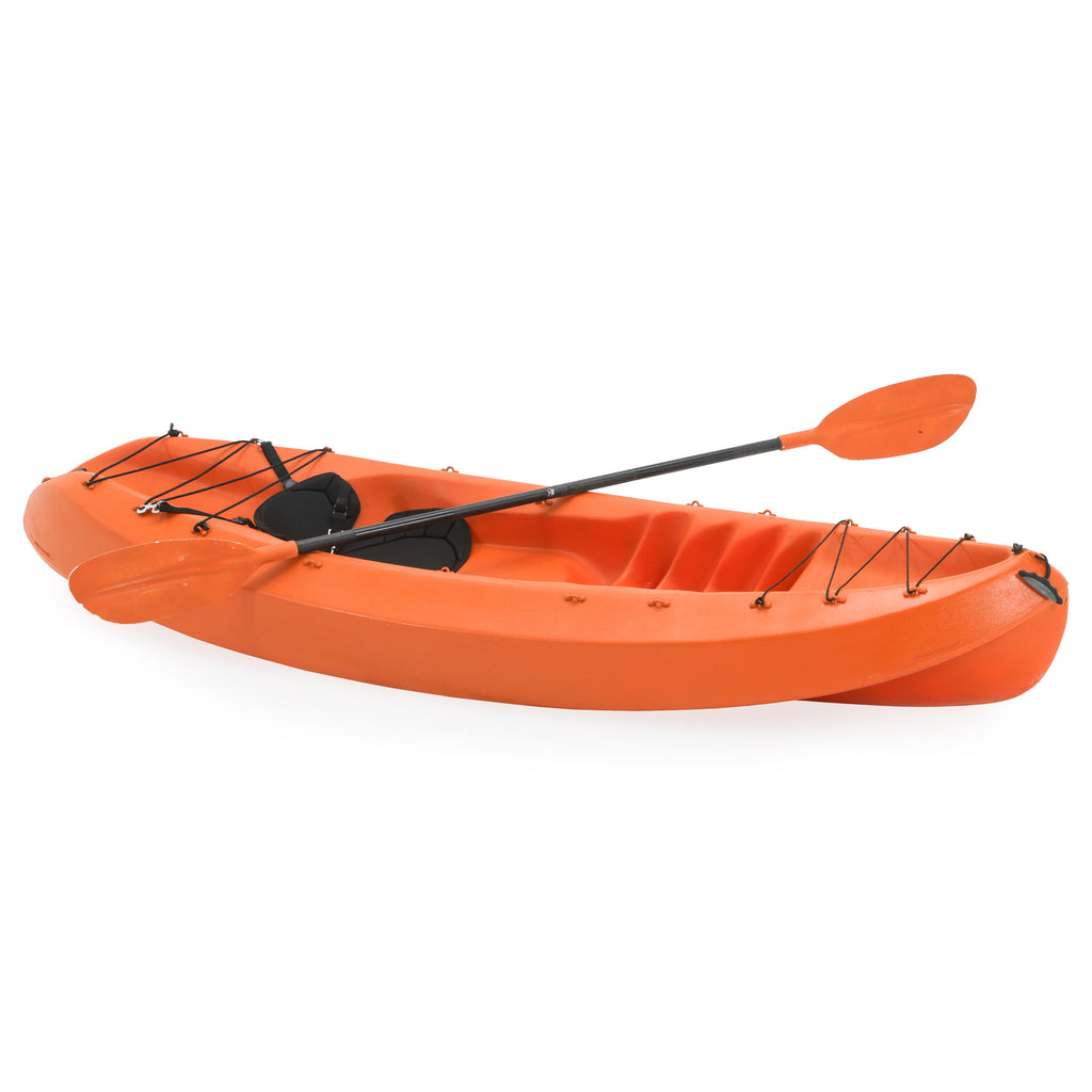 Orange Kayak with Oar