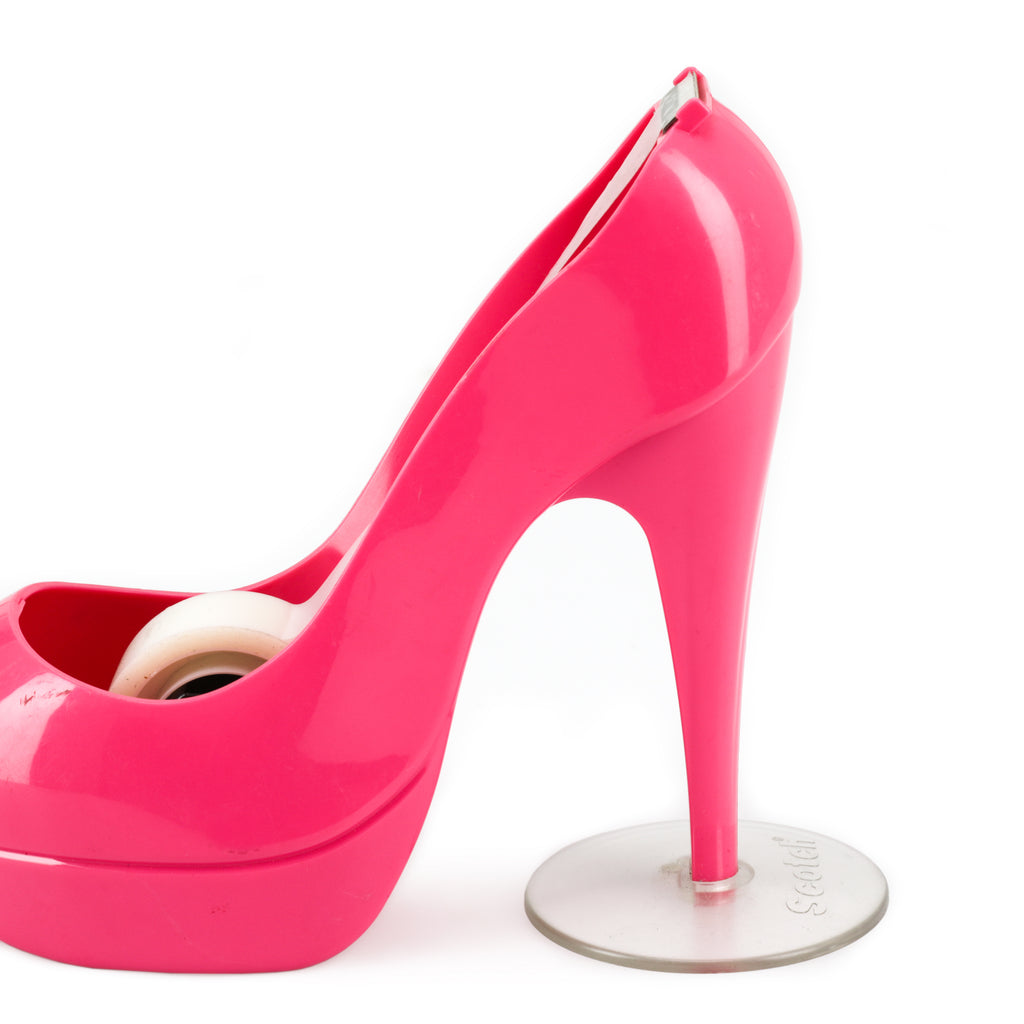 Pink High Heel Tape Dispenser