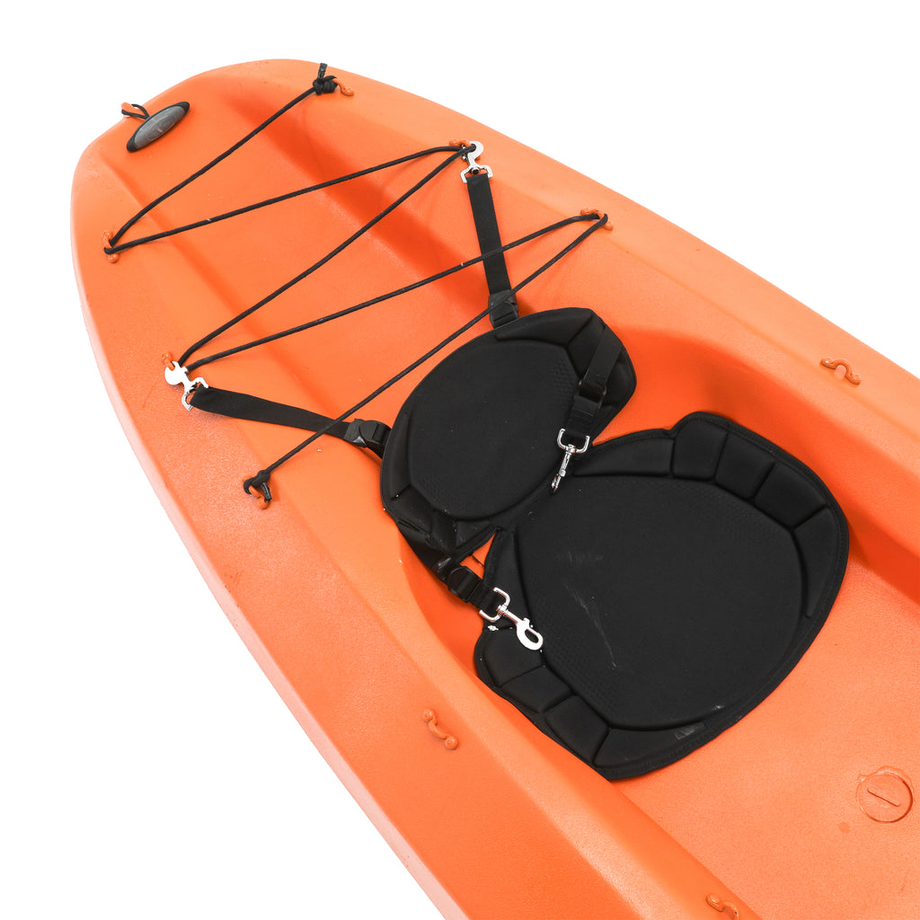 Orange Kayak with Oar