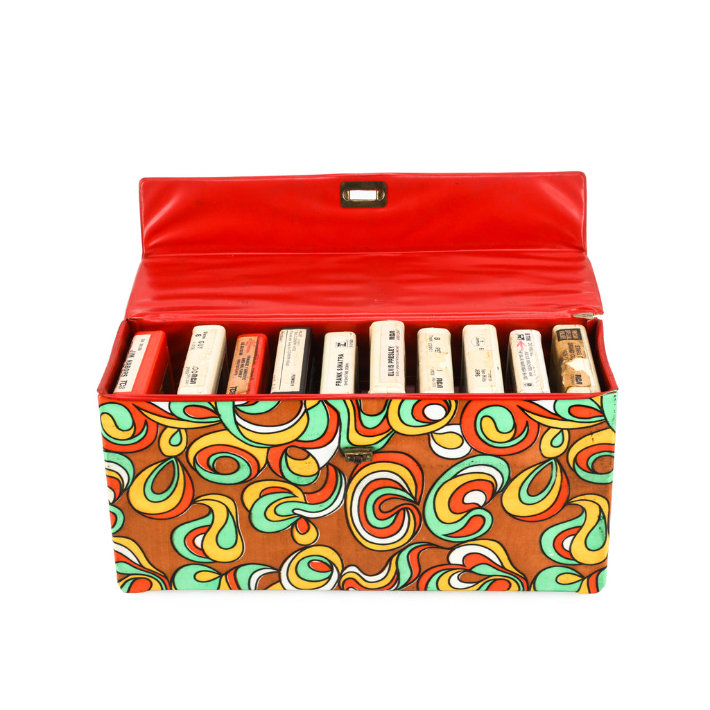 Psychedelic 8-Track Tape Case