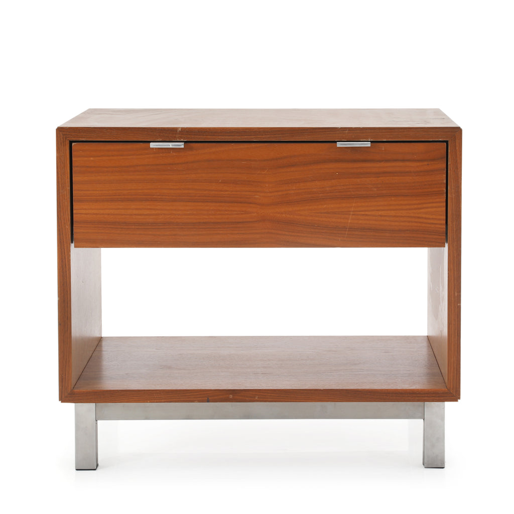 Rectangular Wood Nightstand