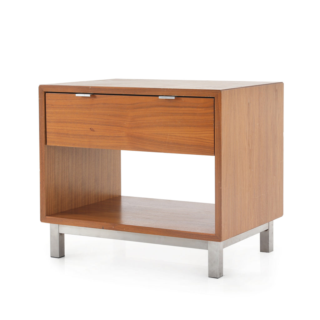 Rectangular Wood Nightstand
