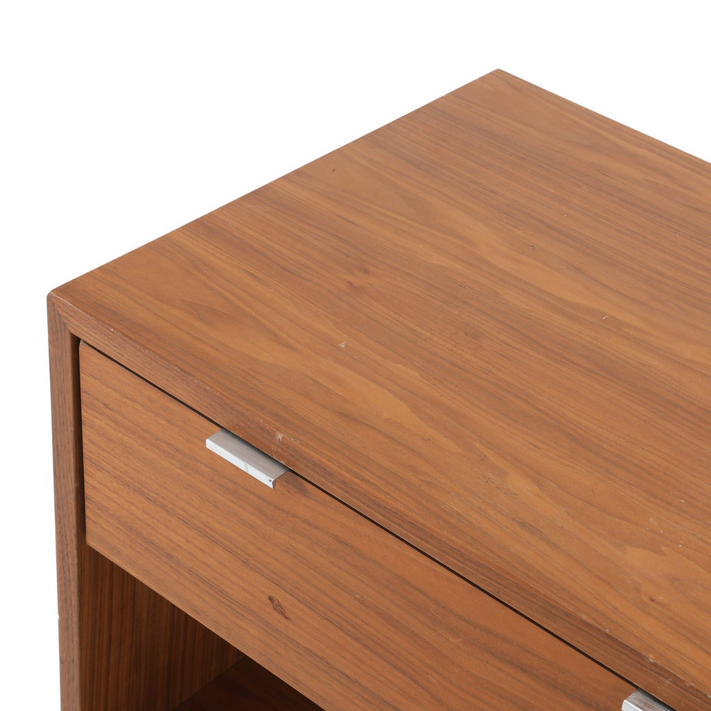 Rectangular Wood Nightstand