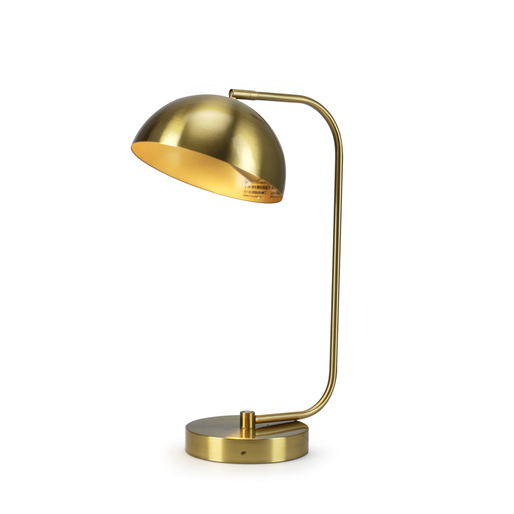Gold / Brass Dome Table Lamp