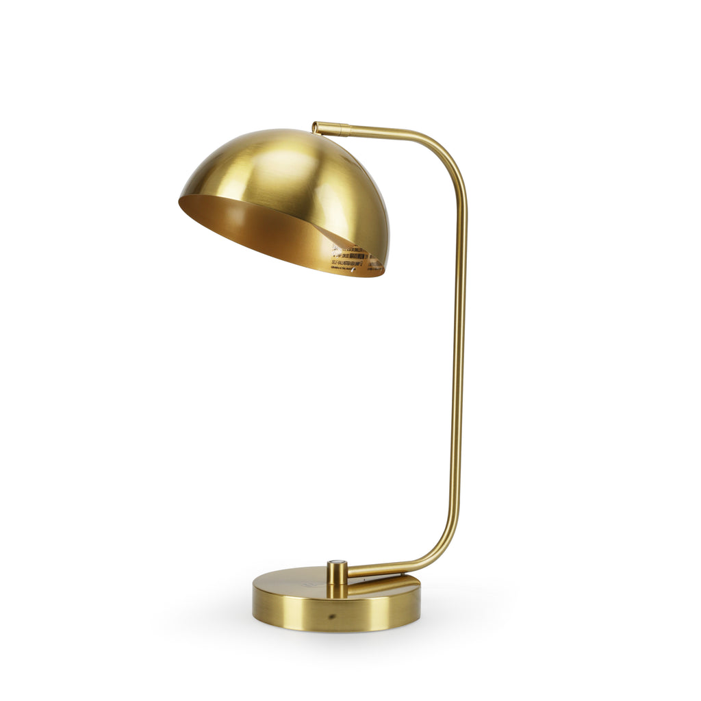 Gold / Brass Dome Table Lamp