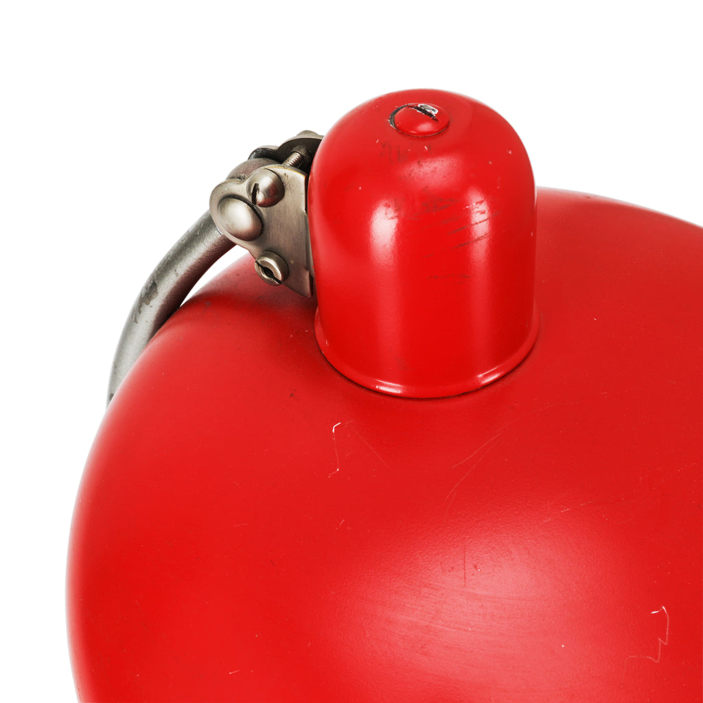 Red Metal Vintage Desk Lamp