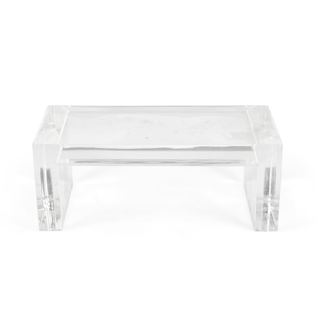 Lucite Desk Riser / Platform (A+D)