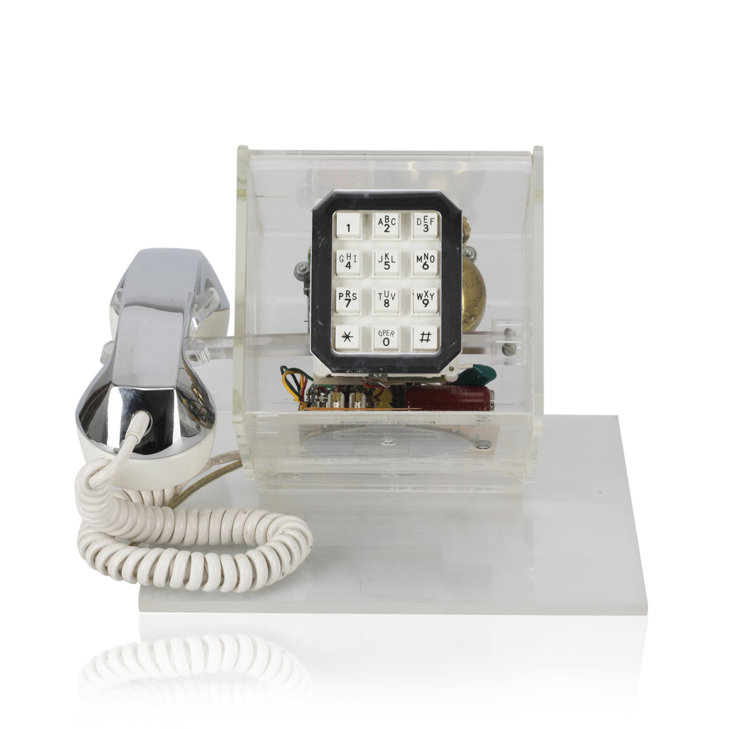 Lucite Box Phone