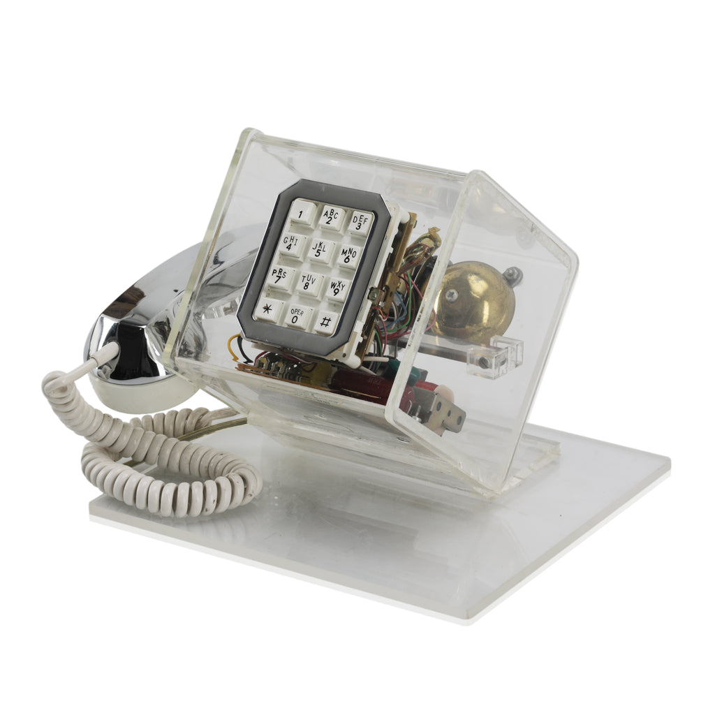 Lucite Box Phone