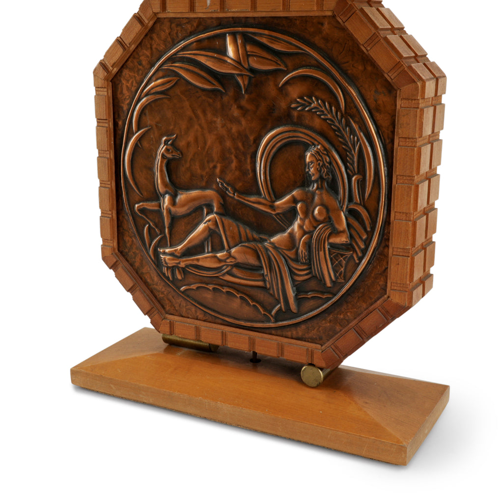 Wood / Copper Albert Gilles Lamp