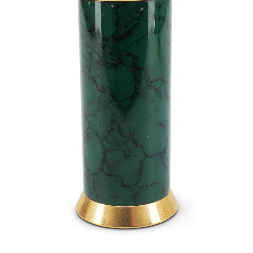 Green / Brass Office Set