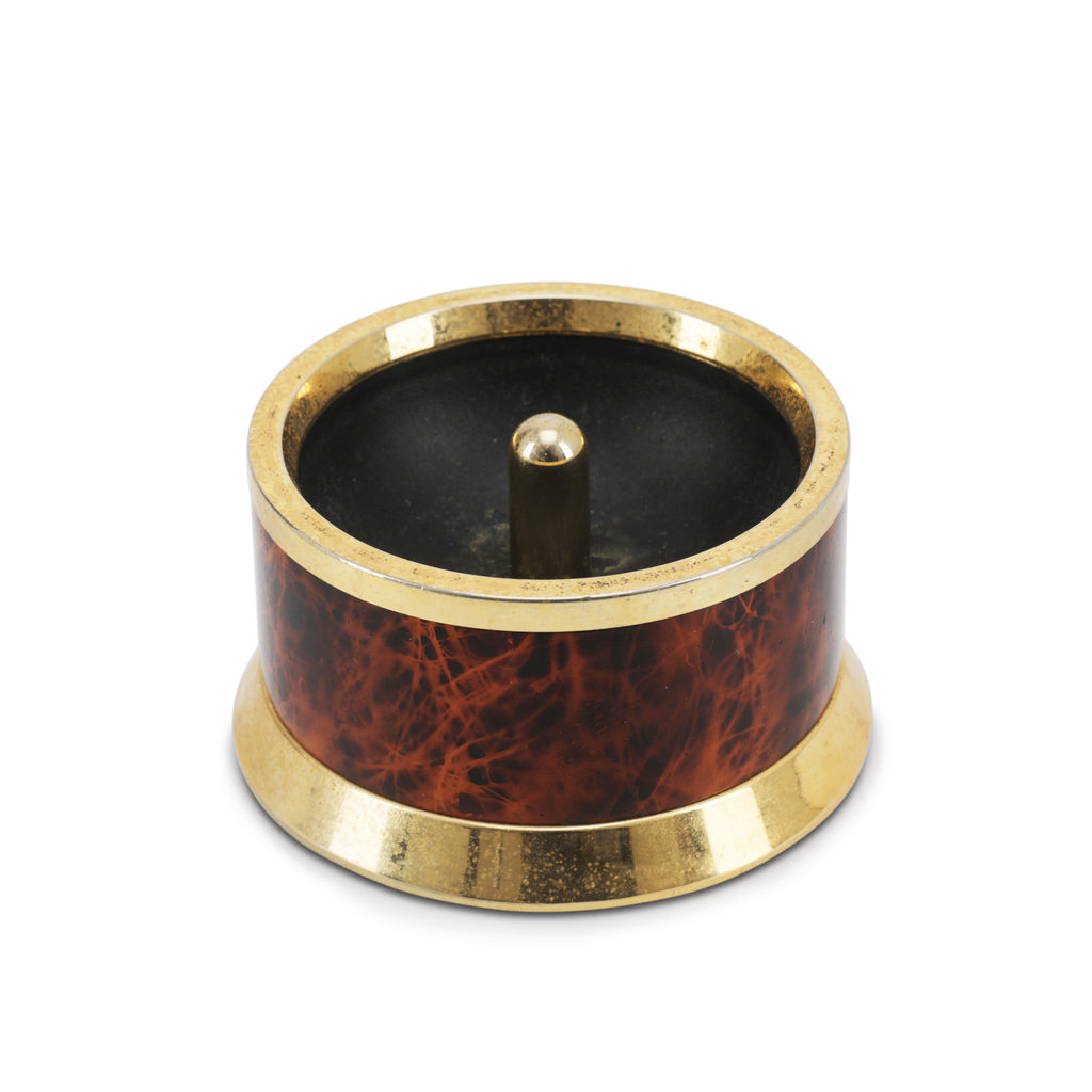 Brown / Brass Ashtray