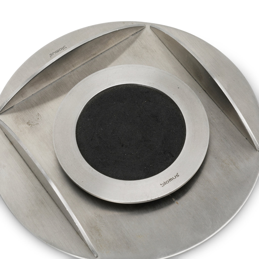 Chrome Note Tray + Coaster