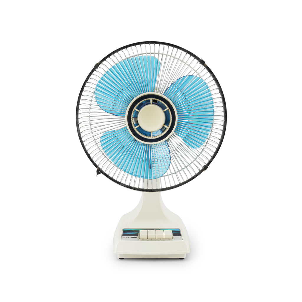 Blue Tatung Table Fan