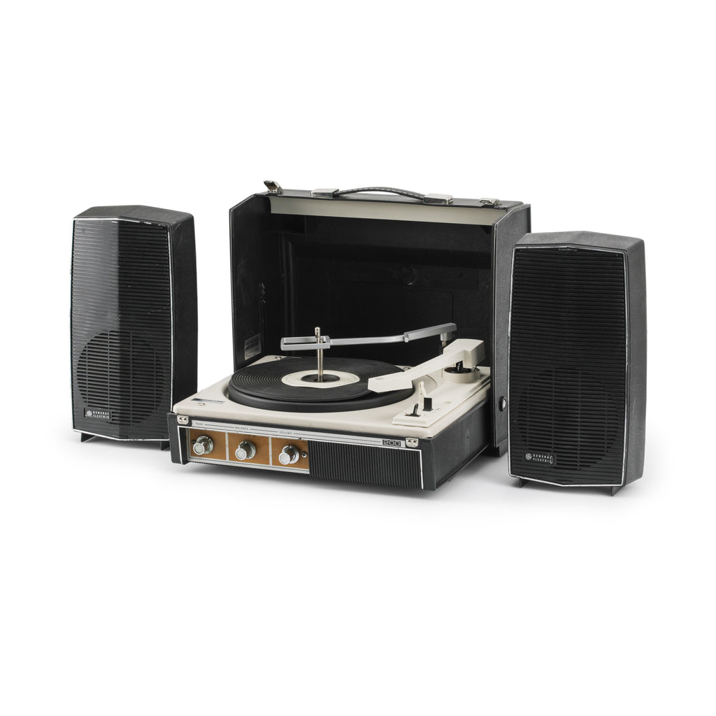 General Electric Portable Turntable & Speakers