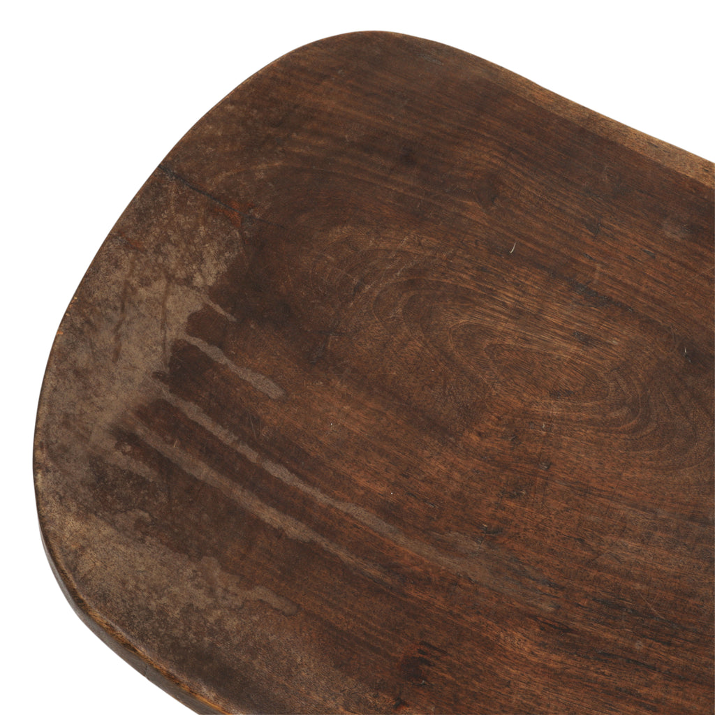 Classic Short Wood Stool